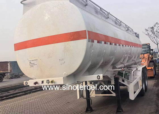 30000L-60000L مقطورة نصف ناقلة Lpg مقطورة نصف 3 محاور / 4 محاور
