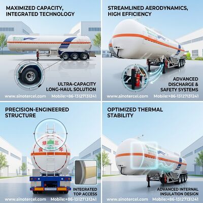 30CBM -60CBM مقطورة ناقلات النفط نصف بنتان مقطورة نصف 3 محاور